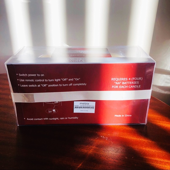 Flameless Scented LED Candle Lights - Vanila Scent - Picture 6 of 9